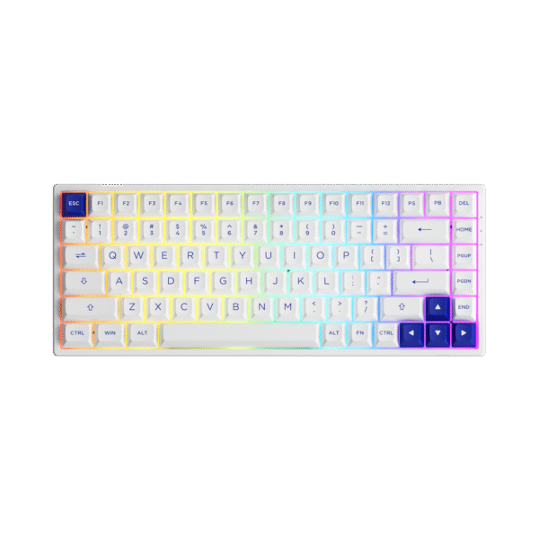 Akko 3084B Plus Blue on White