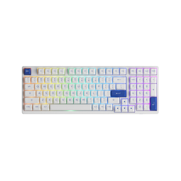 Akko 3098N Blue on White