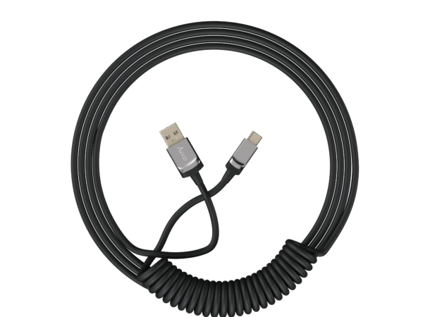 Akko Coiled Cable - Black